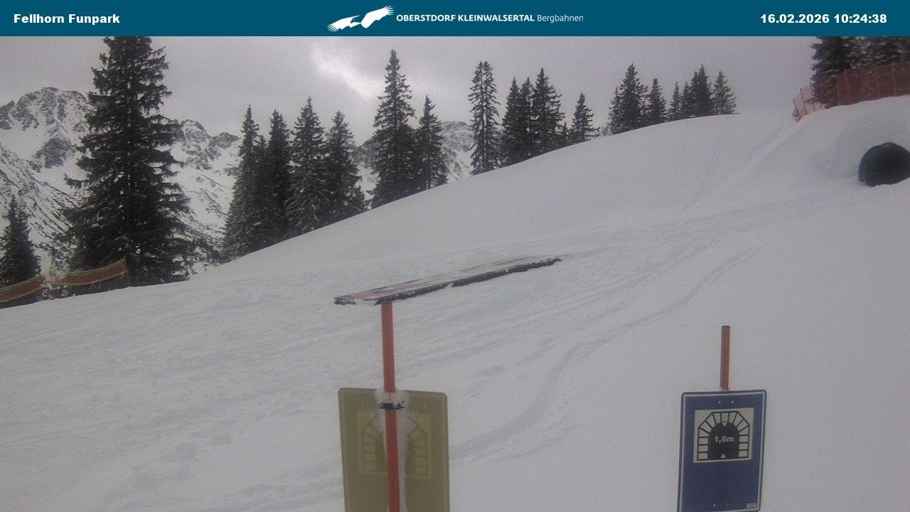 Archiv Foto Webcam Funslope / Fellhorn