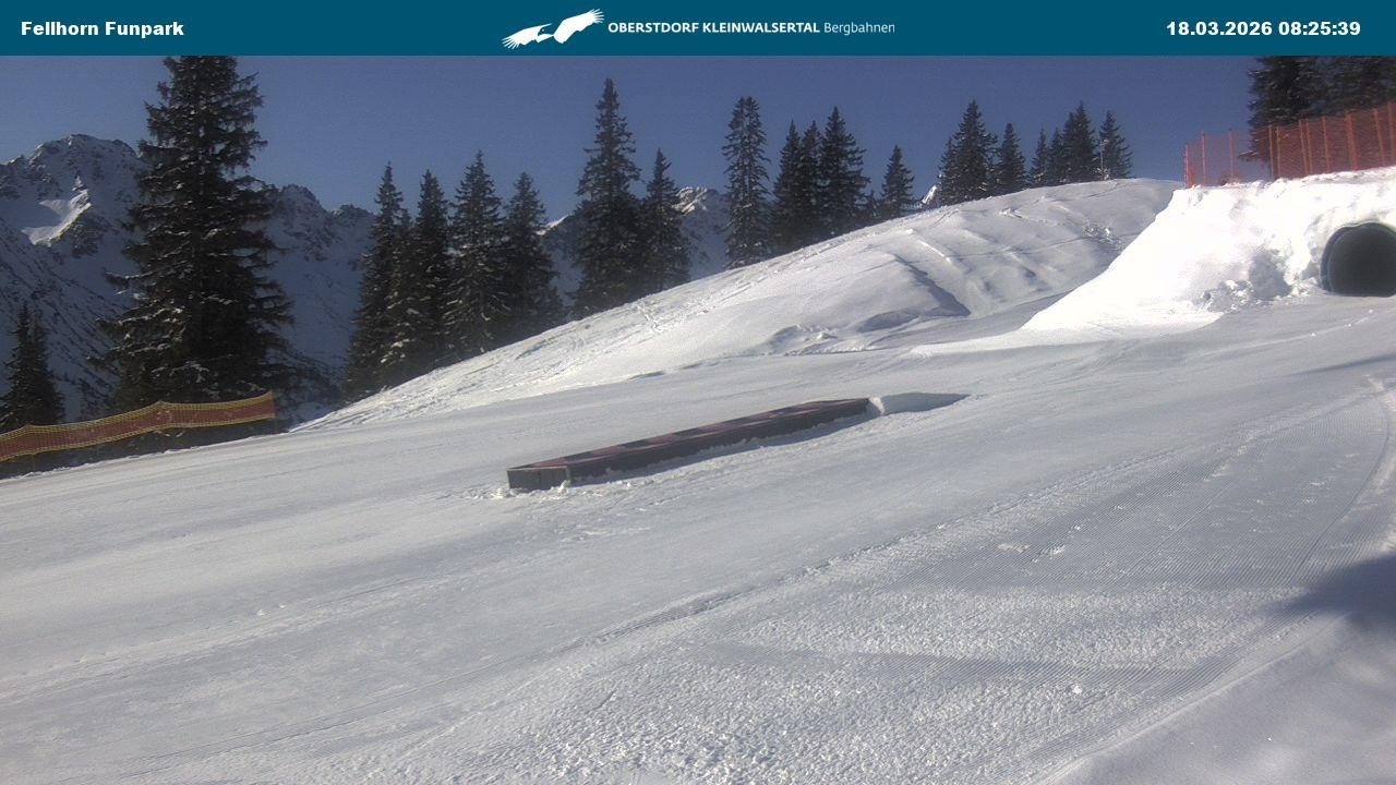 Archived image Webcam Funslope / Fellhorn