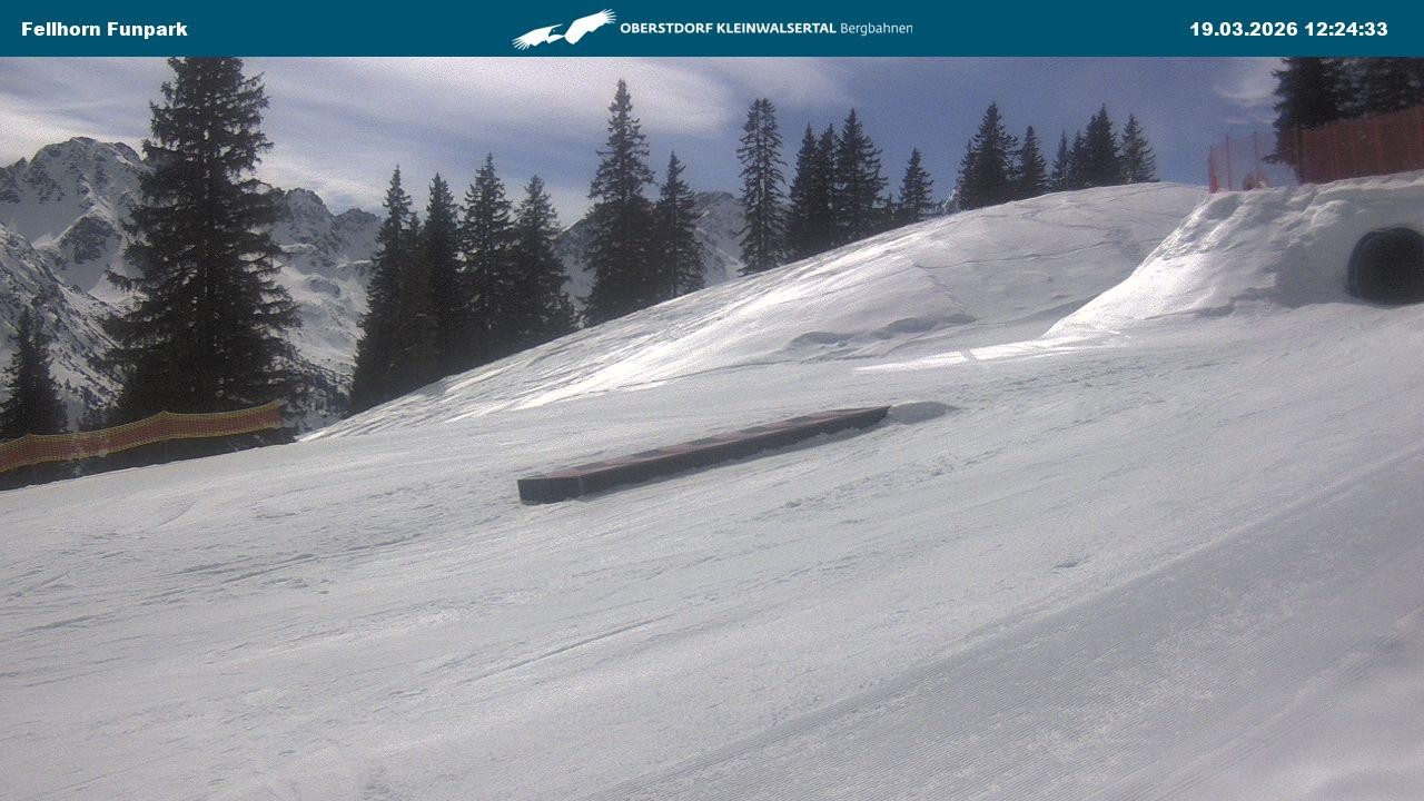 Archived image Webcam Funslope / Fellhorn