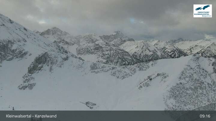 Archiv Foto Webcam Kanzelwand im Kleinwalsertal
