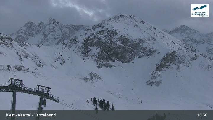 Archived image Webcam Kanzelwand at Kleinwalsertal Valley