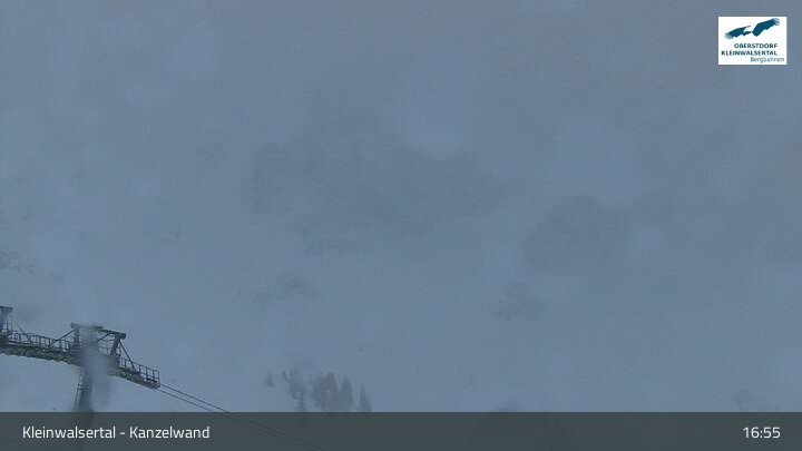 Archiv Foto Webcam Kanzelwand im Kleinwalsertal