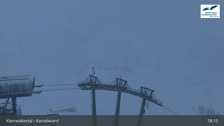 Archiv Foto Webcam Kanzelwand im Kleinwalsertal