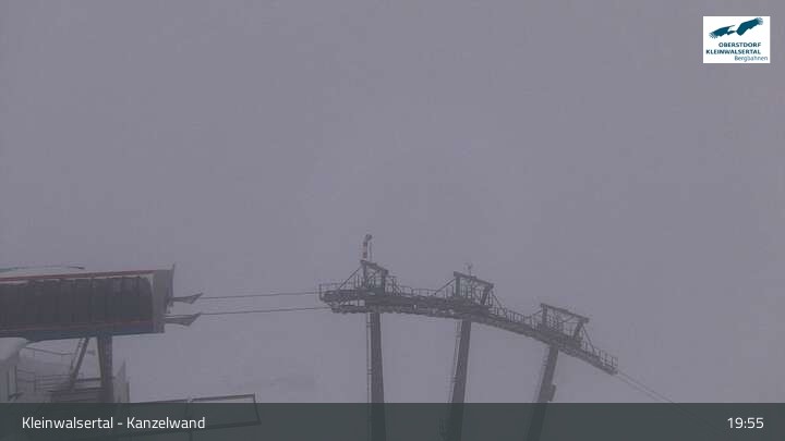 Archived image Webcam Kanzelwand at Kleinwalsertal Valley