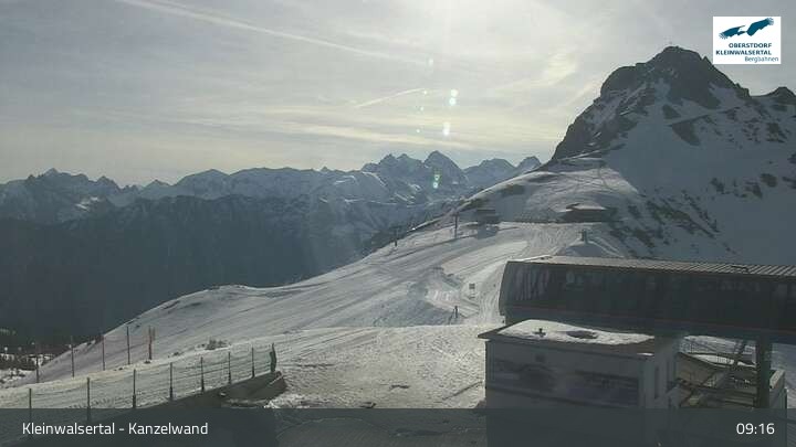 Archiv Foto Webcam Kanzelwand im Kleinwalsertal