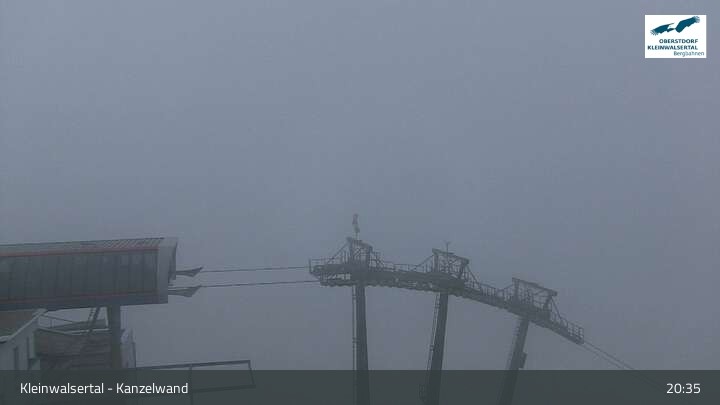 Archiv Foto Webcam Kanzelwand im Kleinwalsertal
