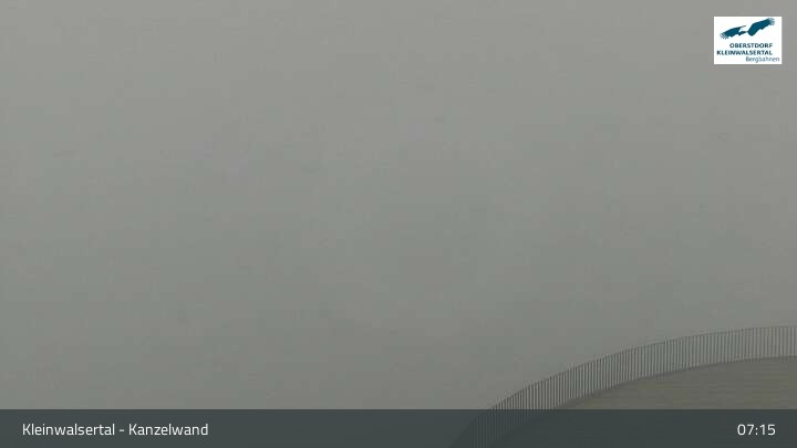 Archiv Foto Webcam Kanzelwand im Kleinwalsertal