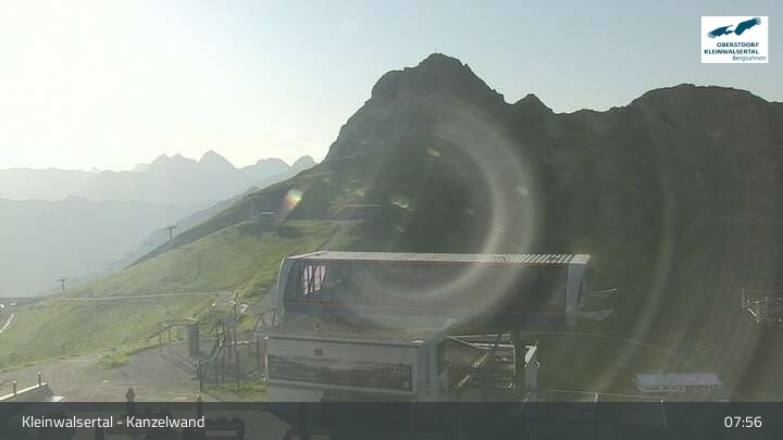 Archiv Foto Webcam Kanzelwand im Kleinwalsertal