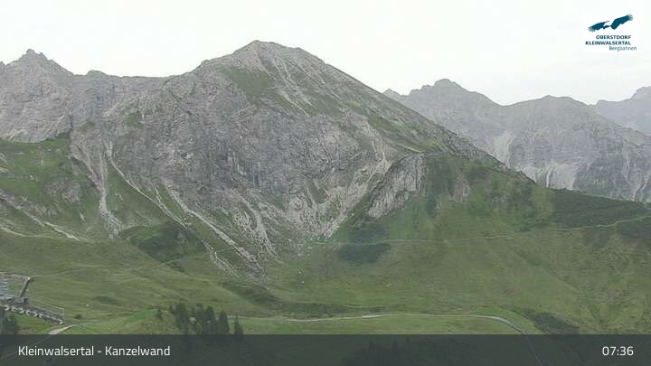 Archived image Webcam Kanzelwand at Kleinwalsertal Valley