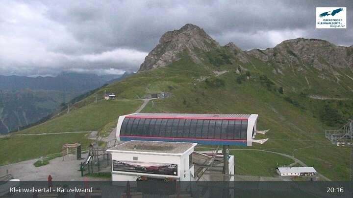 Archiv Foto Webcam Kanzelwand im Kleinwalsertal