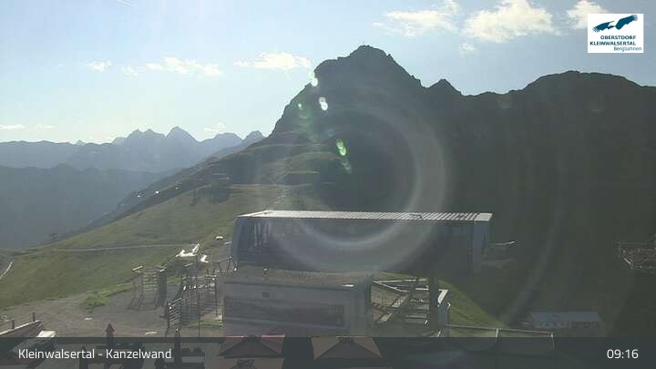 Archiv Foto Webcam Kanzelwand im Kleinwalsertal