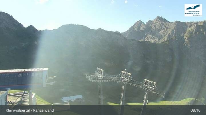 Archiv Foto Webcam Kanzelwand im Kleinwalsertal