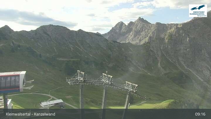 Archiv Foto Webcam Kanzelwand im Kleinwalsertal