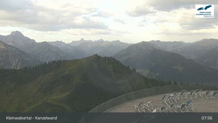 Archiv Foto Webcam Kanzelwand im Kleinwalsertal