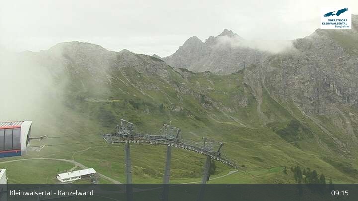 Archiv Foto Webcam Kanzelwand im Kleinwalsertal