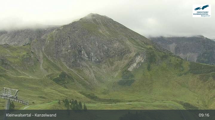 Archiv Foto Webcam Kanzelwand im Kleinwalsertal