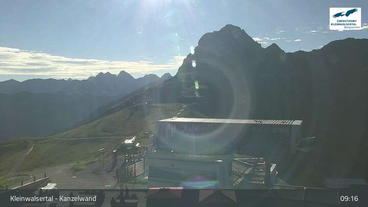 Archiv Foto Webcam Kanzelwand im Kleinwalsertal
