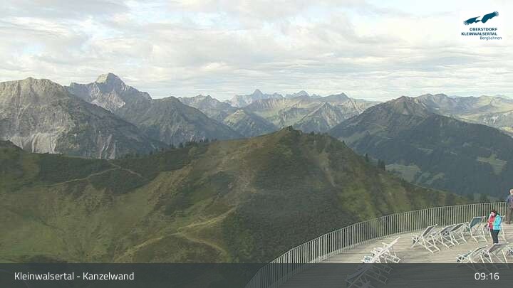 Archiv Foto Webcam Kanzelwand im Kleinwalsertal