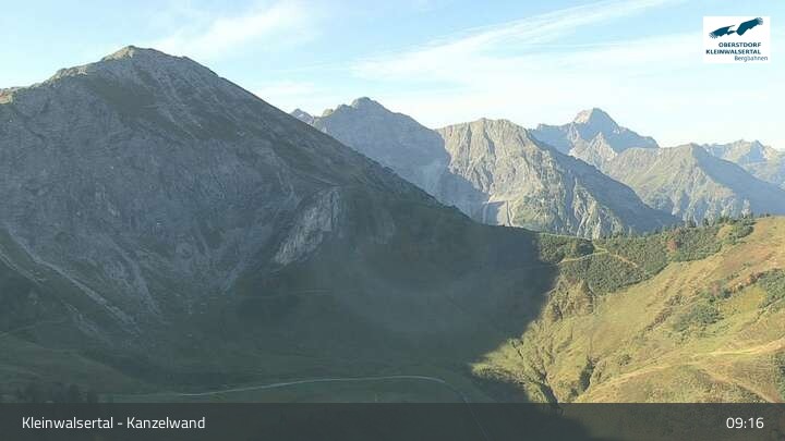 Archiv Foto Webcam Kanzelwand im Kleinwalsertal