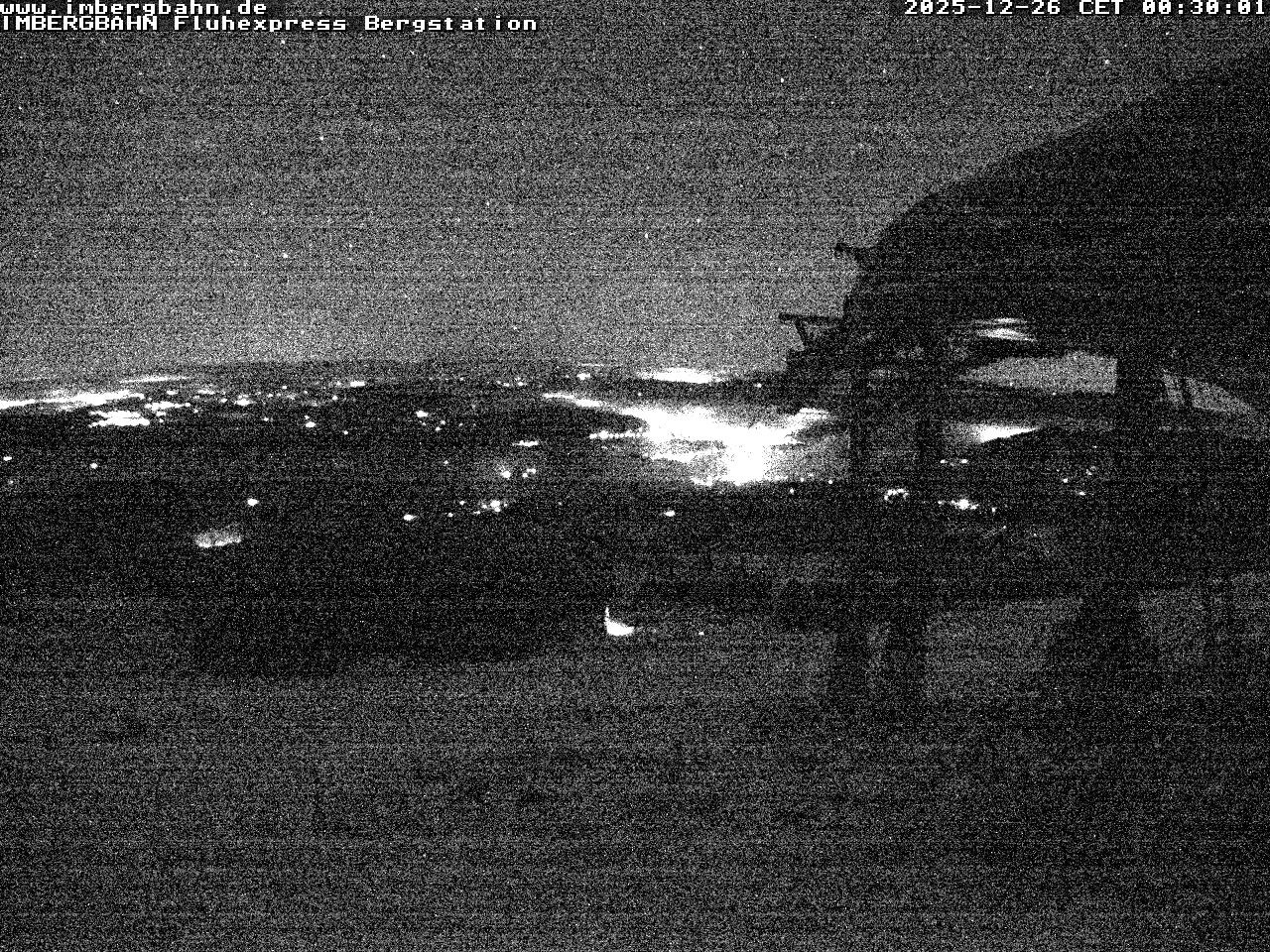 Archiv Foto Webcam Fluhexpress - Bergstation