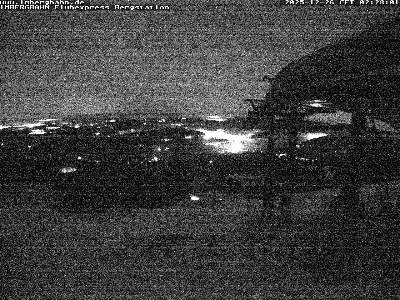 Archiv Foto Webcam Fluhexpress - Bergstation