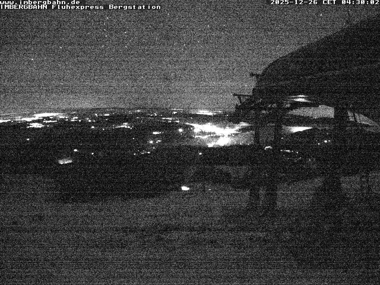 Archiv Foto Webcam Fluhexpress - Bergstation