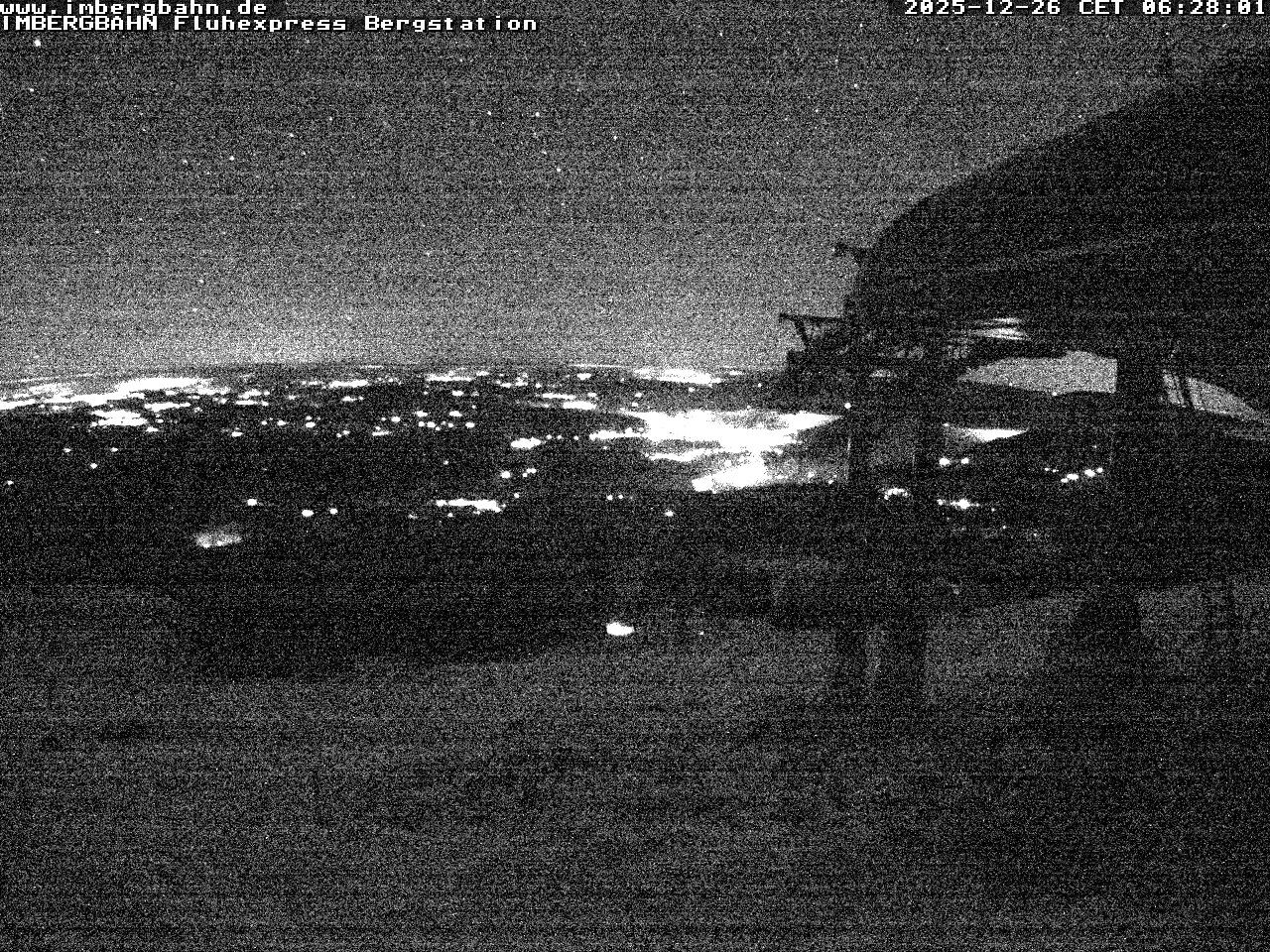 Archiv Foto Webcam Fluhexpress - Bergstation