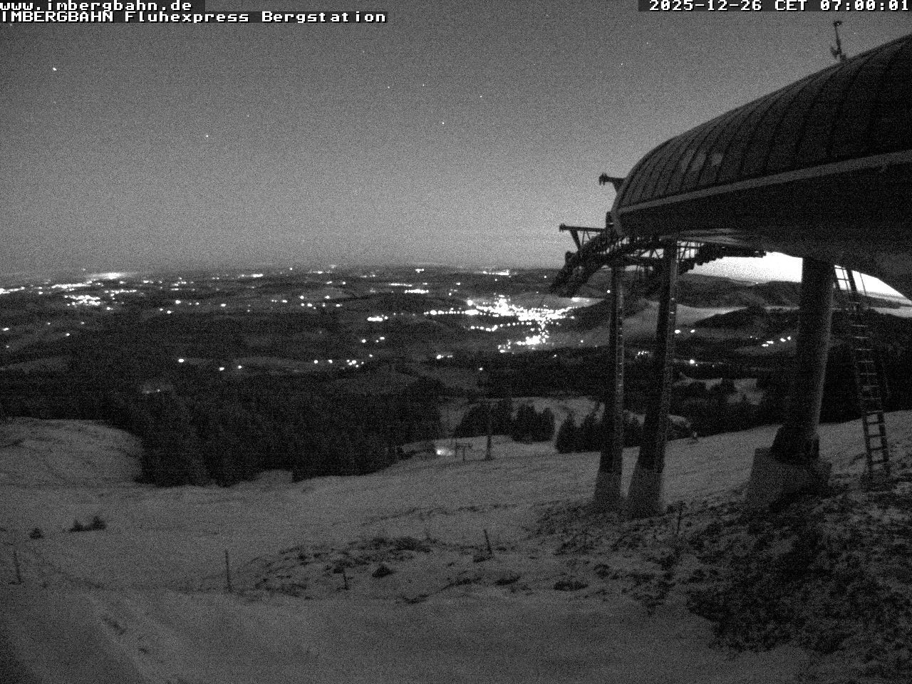 Archiv Foto Webcam Fluhexpress - Bergstation