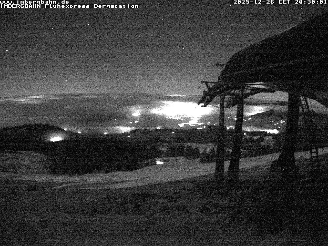 Archiv Foto Webcam Fluhexpress - Bergstation