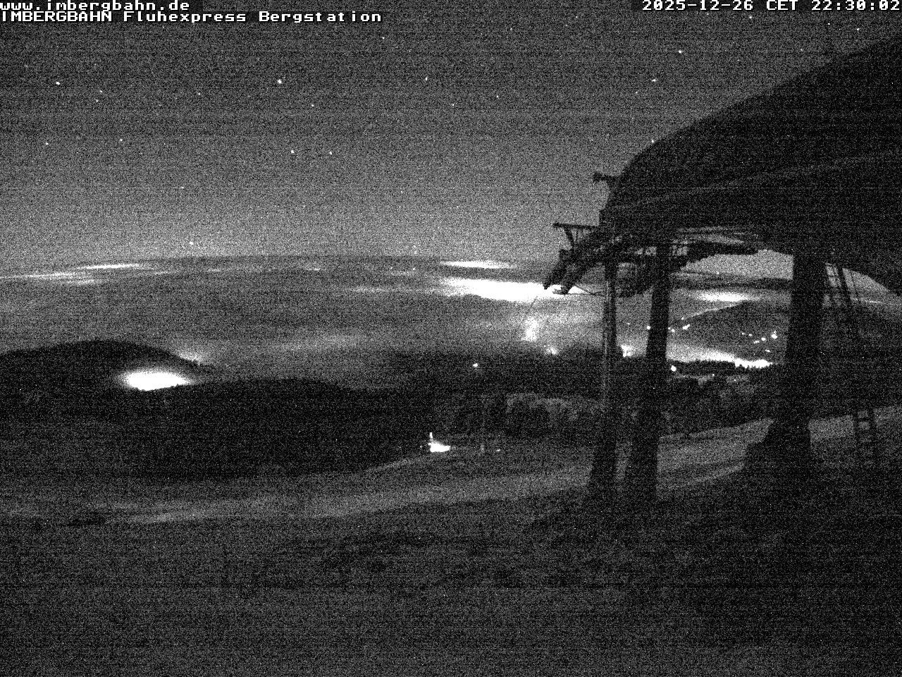 Archiv Foto Webcam Fluhexpress - Bergstation