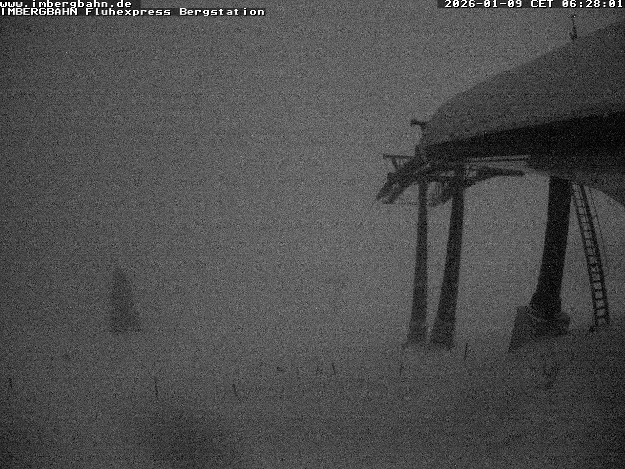 Archiv Foto Webcam Fluhexpress - Bergstation