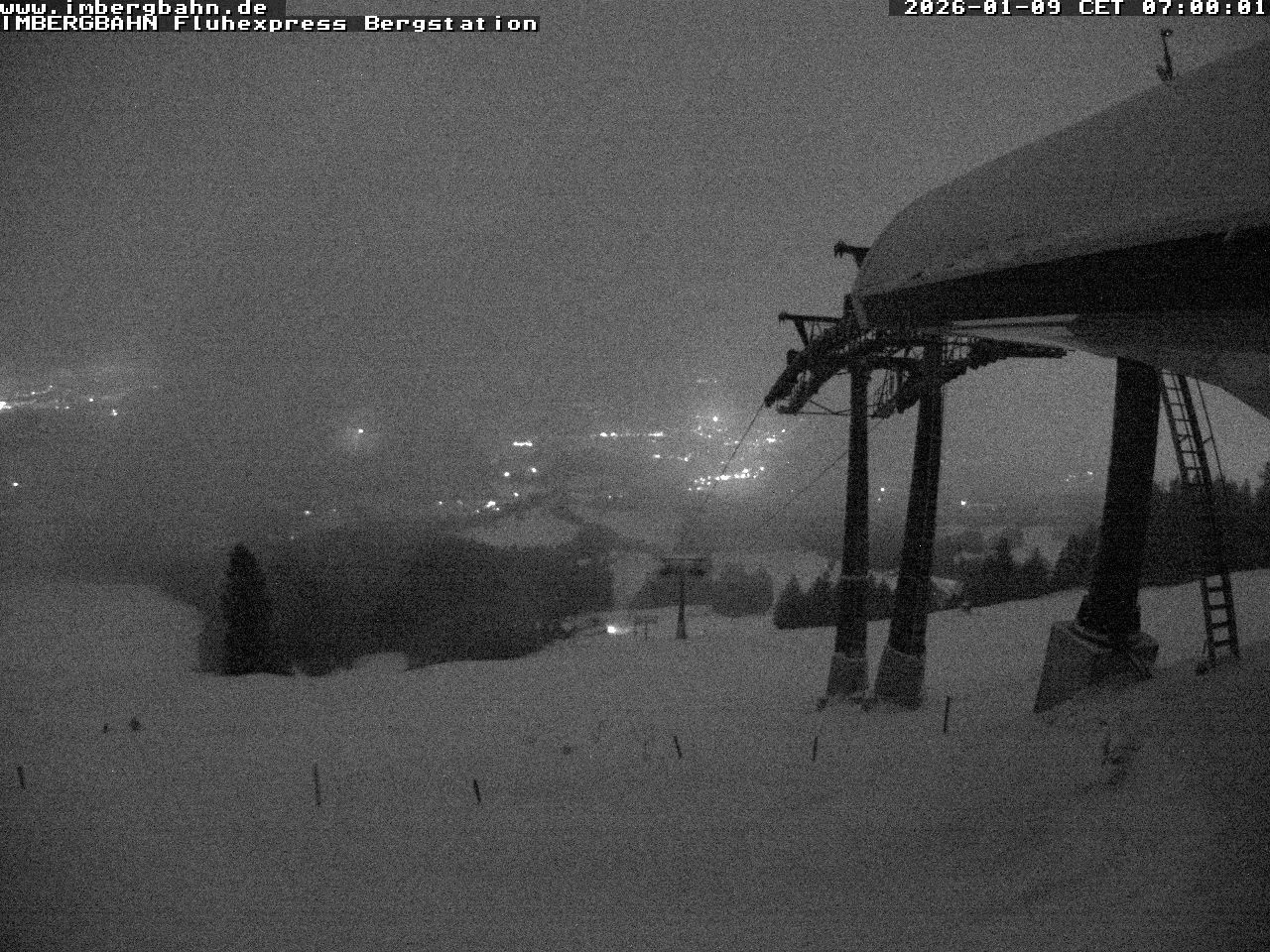 Archiv Foto Webcam Fluhexpress - Bergstation