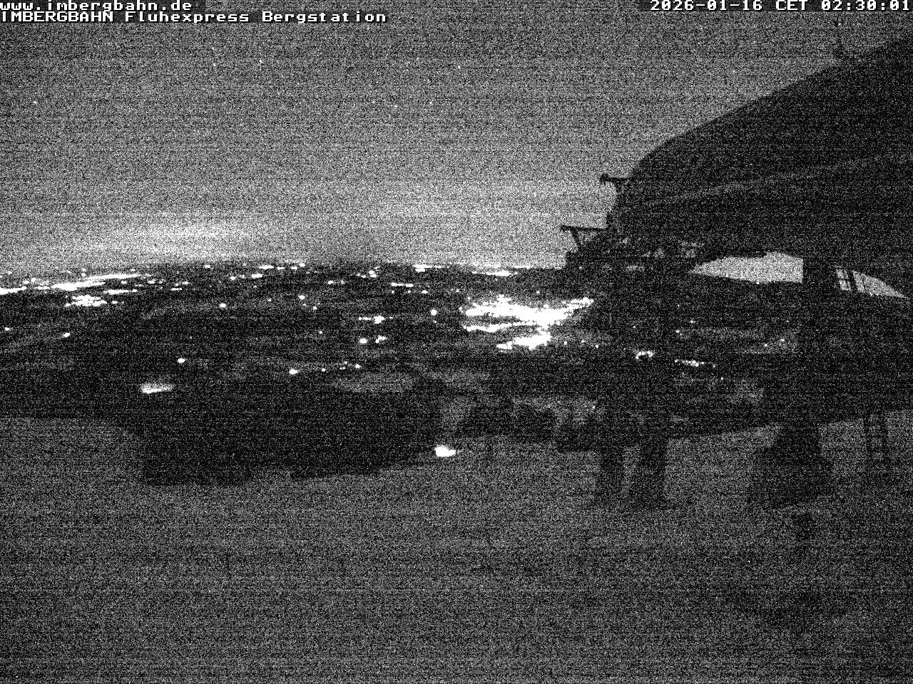 Archiv Foto Webcam Fluhexpress - Bergstation