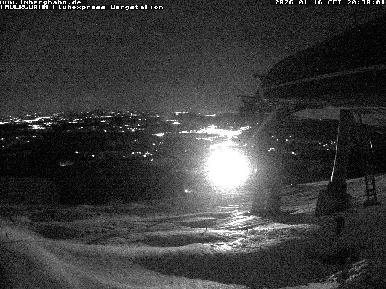 Archiv Foto Webcam Fluhexpress - Bergstation