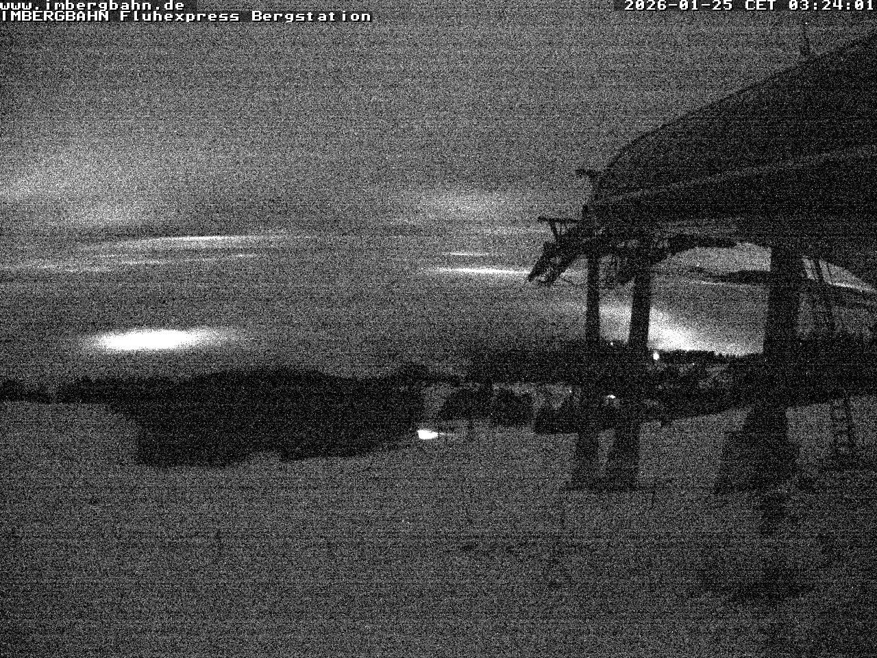 Archiv Foto Webcam Fluhexpress - Bergstation