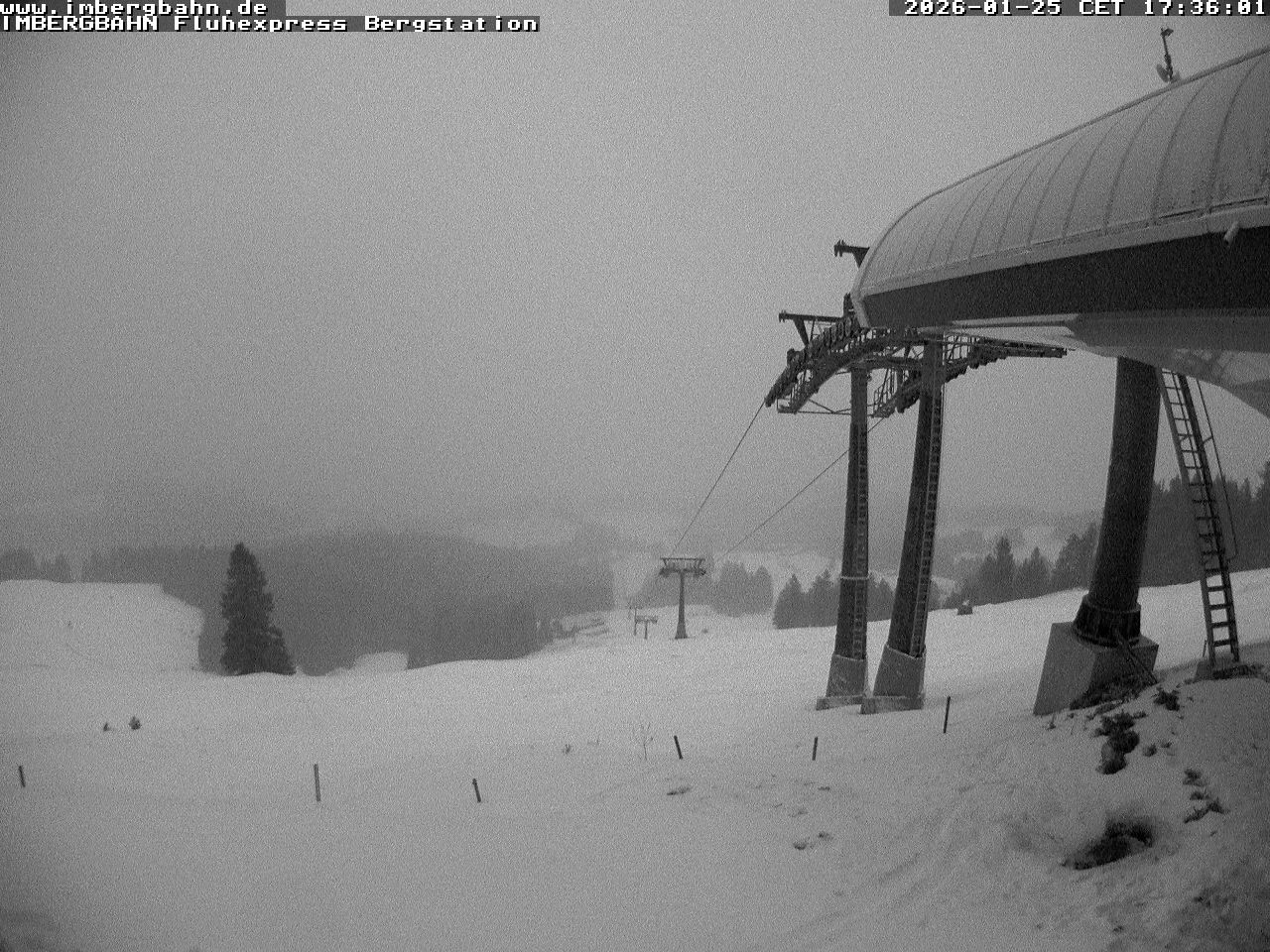 Archiv Foto Webcam Fluhexpress - Bergstation