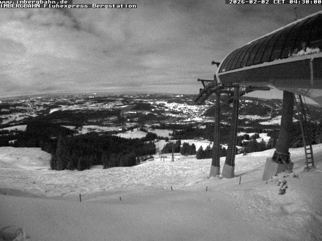 Archiv Foto Webcam Fluhexpress - Bergstation