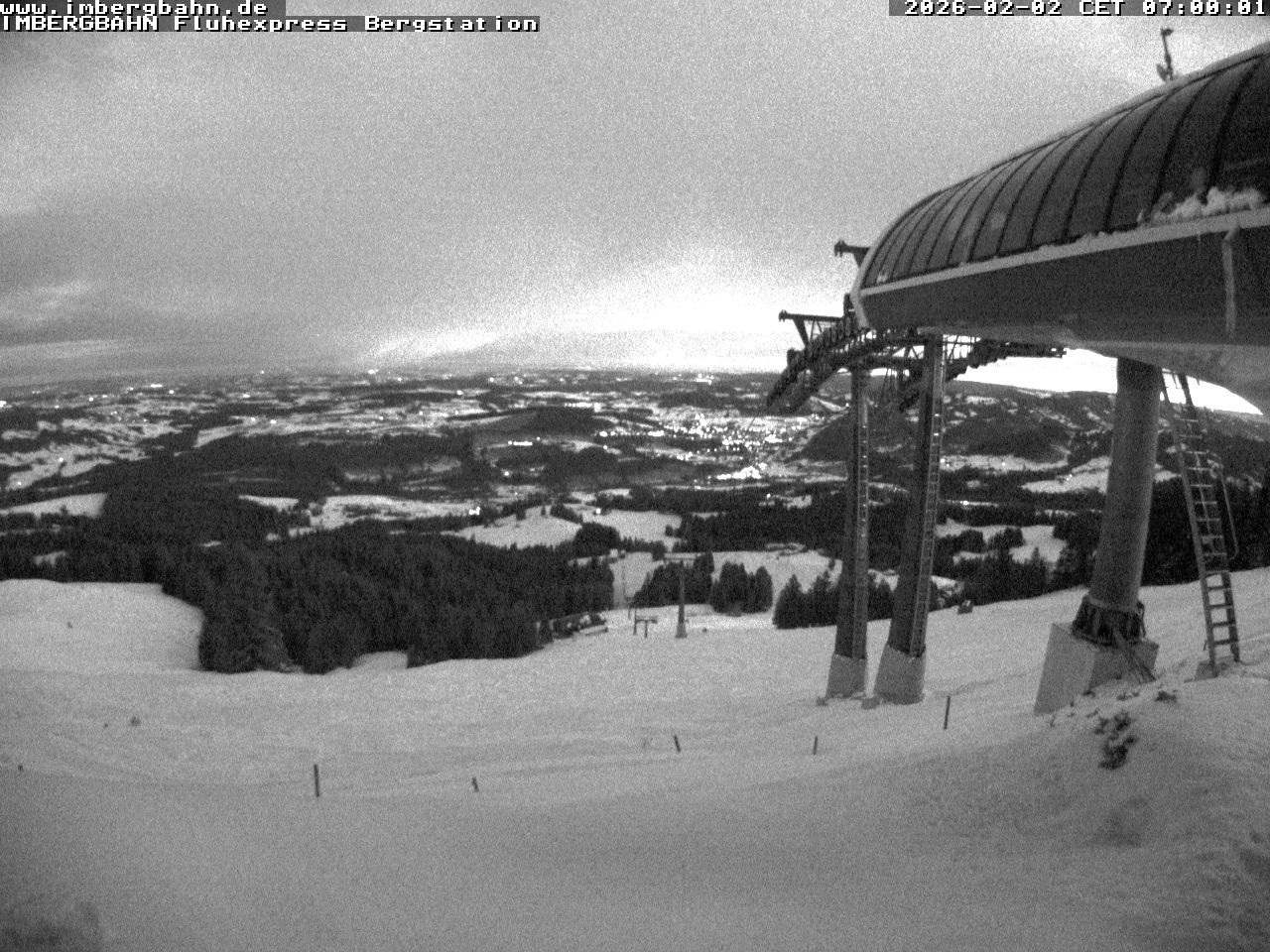 Archiv Foto Webcam Fluhexpress - Bergstation