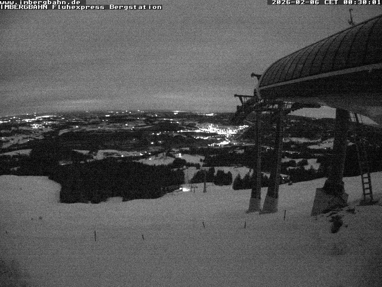 Archiv Foto Webcam Fluhexpress - Bergstation