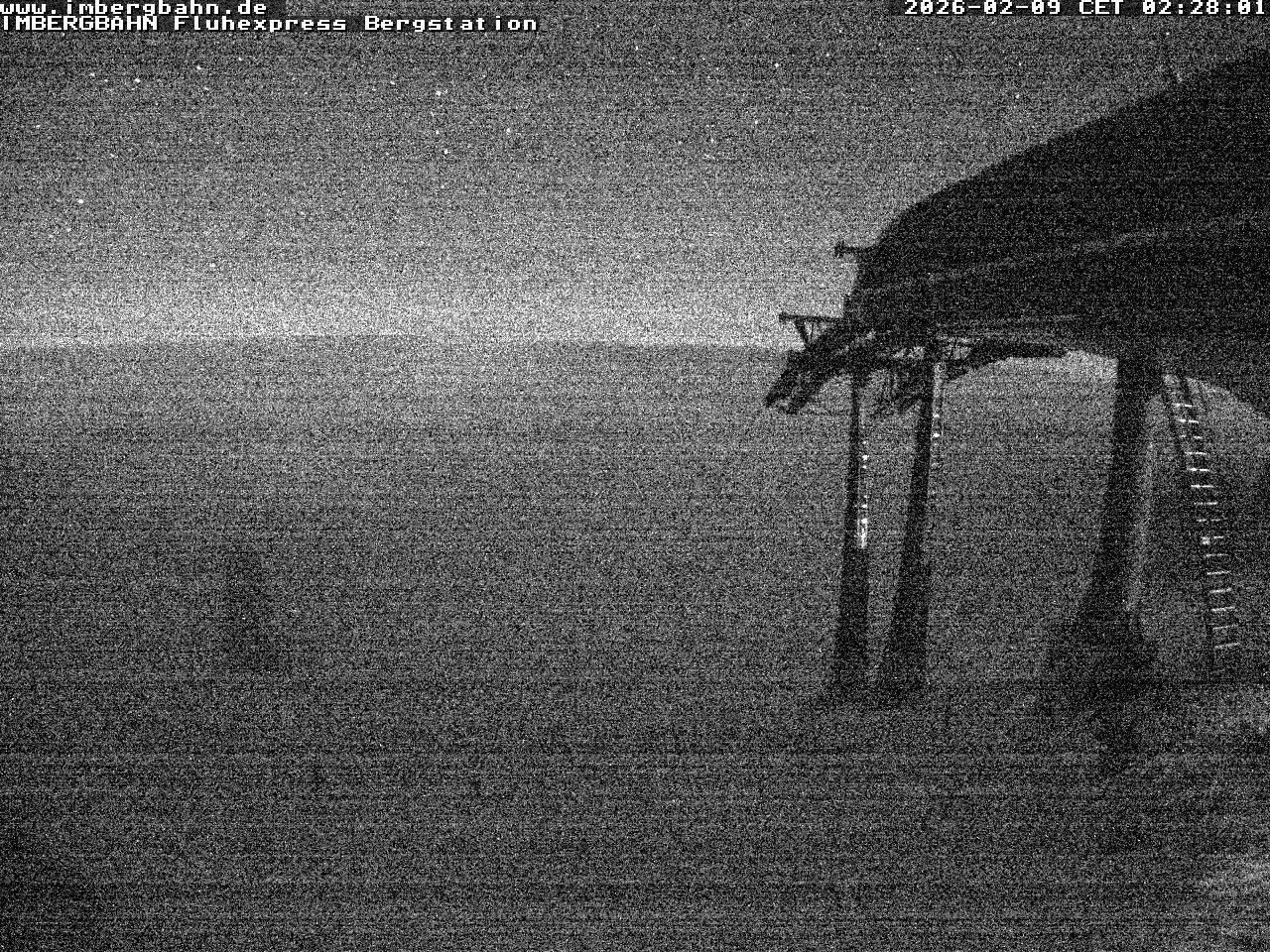 Archiv Foto Webcam Fluhexpress - Bergstation