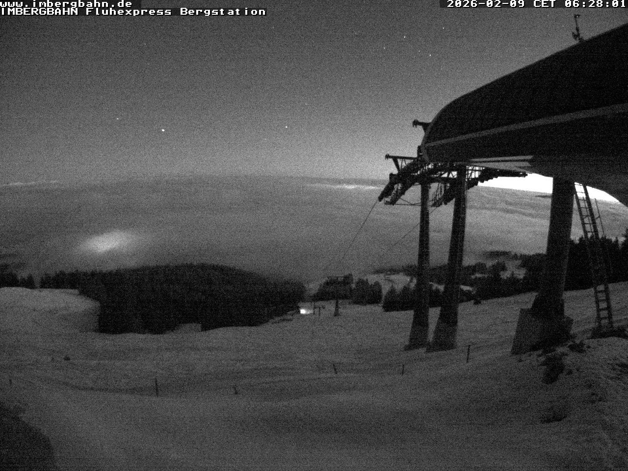 Archiv Foto Webcam Fluhexpress - Bergstation