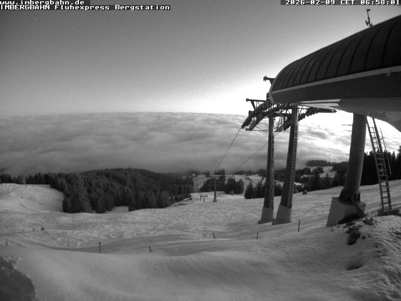 Archiv Foto Webcam Fluhexpress - Bergstation