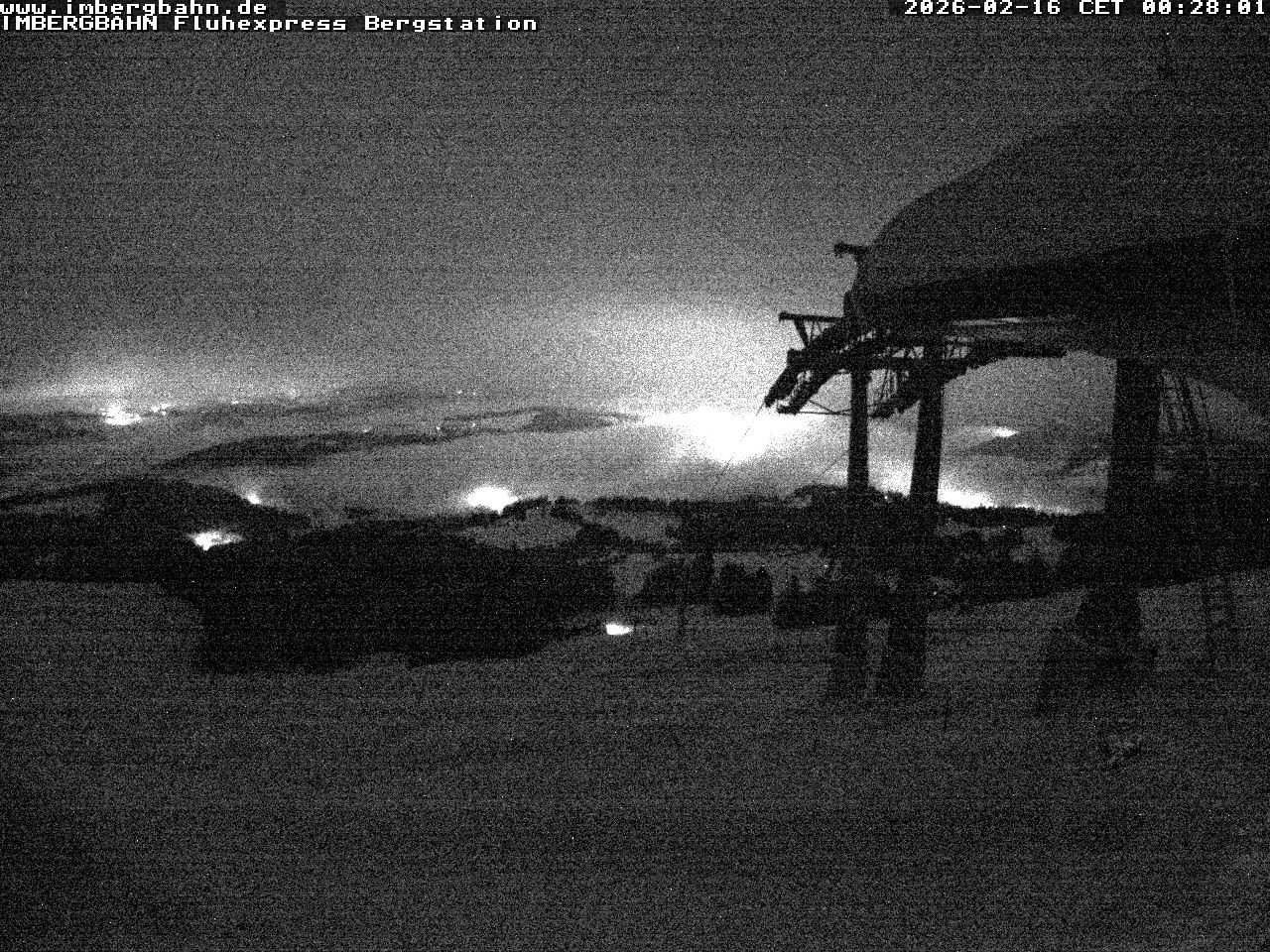 Archiv Foto Webcam Fluhexpress - Bergstation