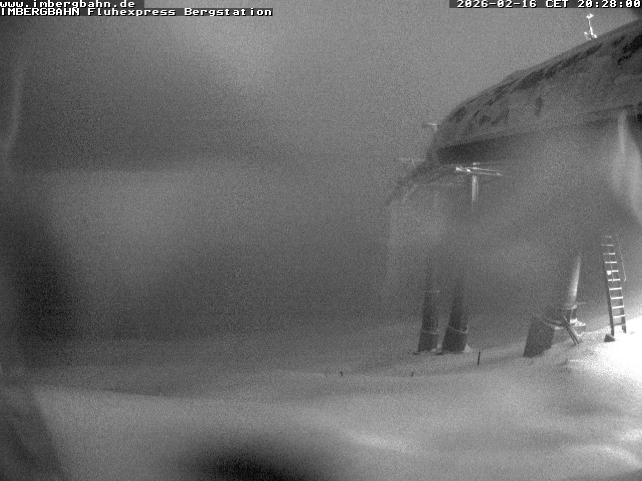 Archiv Foto Webcam Fluhexpress - Bergstation