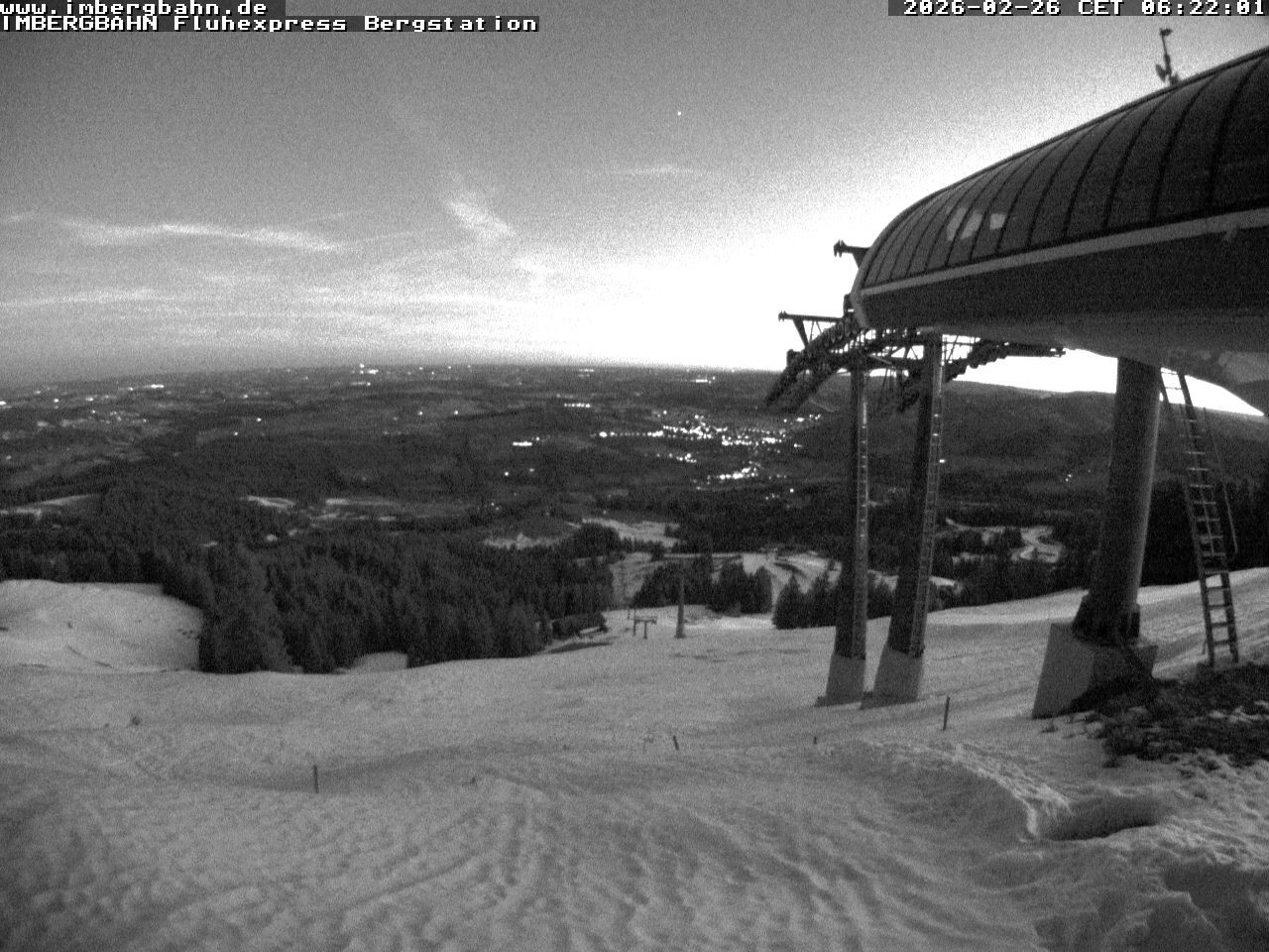 Archiv Foto Webcam Fluhexpress - Bergstation