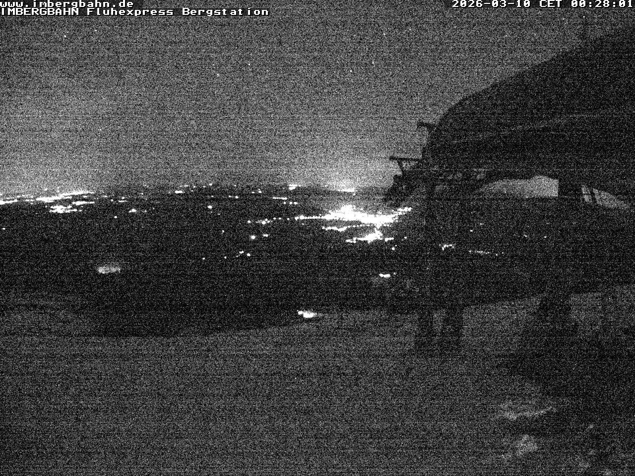 Archiv Foto Webcam Fluhexpress - Bergstation