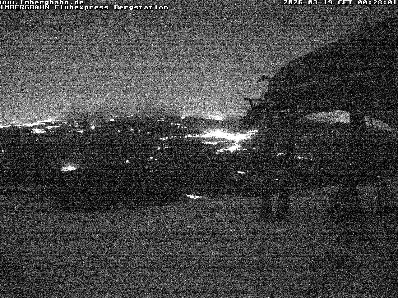 Archiv Foto Webcam Fluhexpress - Bergstation