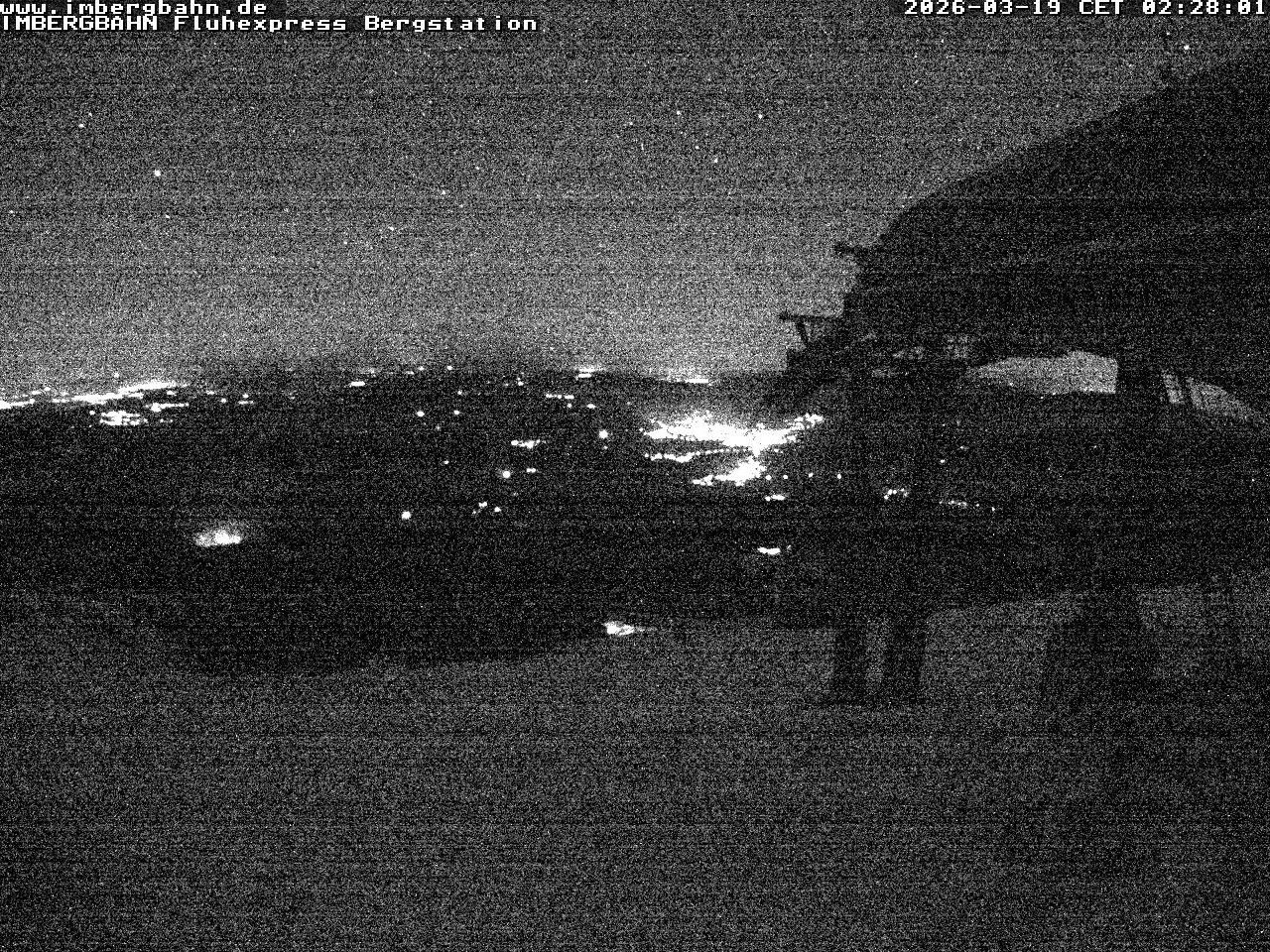 Archiv Foto Webcam Fluhexpress - Bergstation