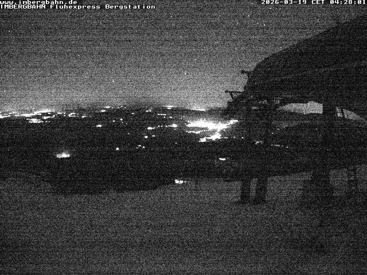 Archiv Foto Webcam Fluhexpress - Bergstation