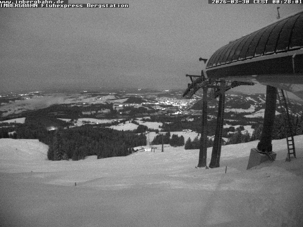Archiv Foto Webcam Fluhexpress - Bergstation